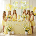 BEISHIDA Glitter Light Yellow Go Shawty Birthday Banner – 11.4ft, Pre-Strung, NO-DIY