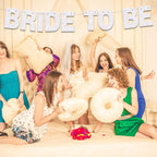 BEISHIDA 116 PCS Glitter Color White DIY Letter Banner Kit – 111 Letters & 3 Ropes for Birthday, Wedding, Graduation