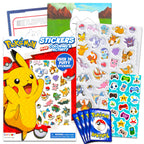 Bendon Pokemon Coloring Books for Kids 4-8 – Activity Set with Stickers & Cards