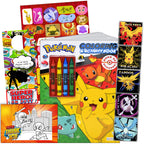 Bendon Pokemon Stickers Activity Set – Coloring Book, Reward Stickers, Door Hanger & Thank You Card Craft