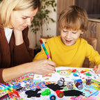 BenLouis 192Pcs Kids Party Favors: Mini Coloring Books, Crayons, Slap Bracelets & Stickers Set