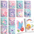 BenLouis 24 Pcs Butterfly Mini Coloring Books – Kids Party Favors & Activities