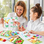 BenLouis 24 Dinosaur Mini Coloring Books with Stacking Crayons – Kids Party Favors & Classroom Activity Bulk