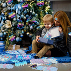 BenLouis 432Pcs Frozen School Stationery Set – Winter Snowflake Classroom Favors & Party Prizes