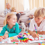 BenLouis 24 Pcs Valentines Day Mini Coloring Books – Kids Party Favors