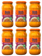 6 x Ben's Original Medium Curry Sauce 440g
