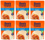 6 x Bens Original Basmati Microwave Rice - 220G