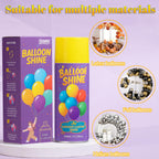 BERIOVE Balloon Shine Spray – 2 Pack, 15 oz, Long-Lasting High Shine for Balloons (Waterproof)