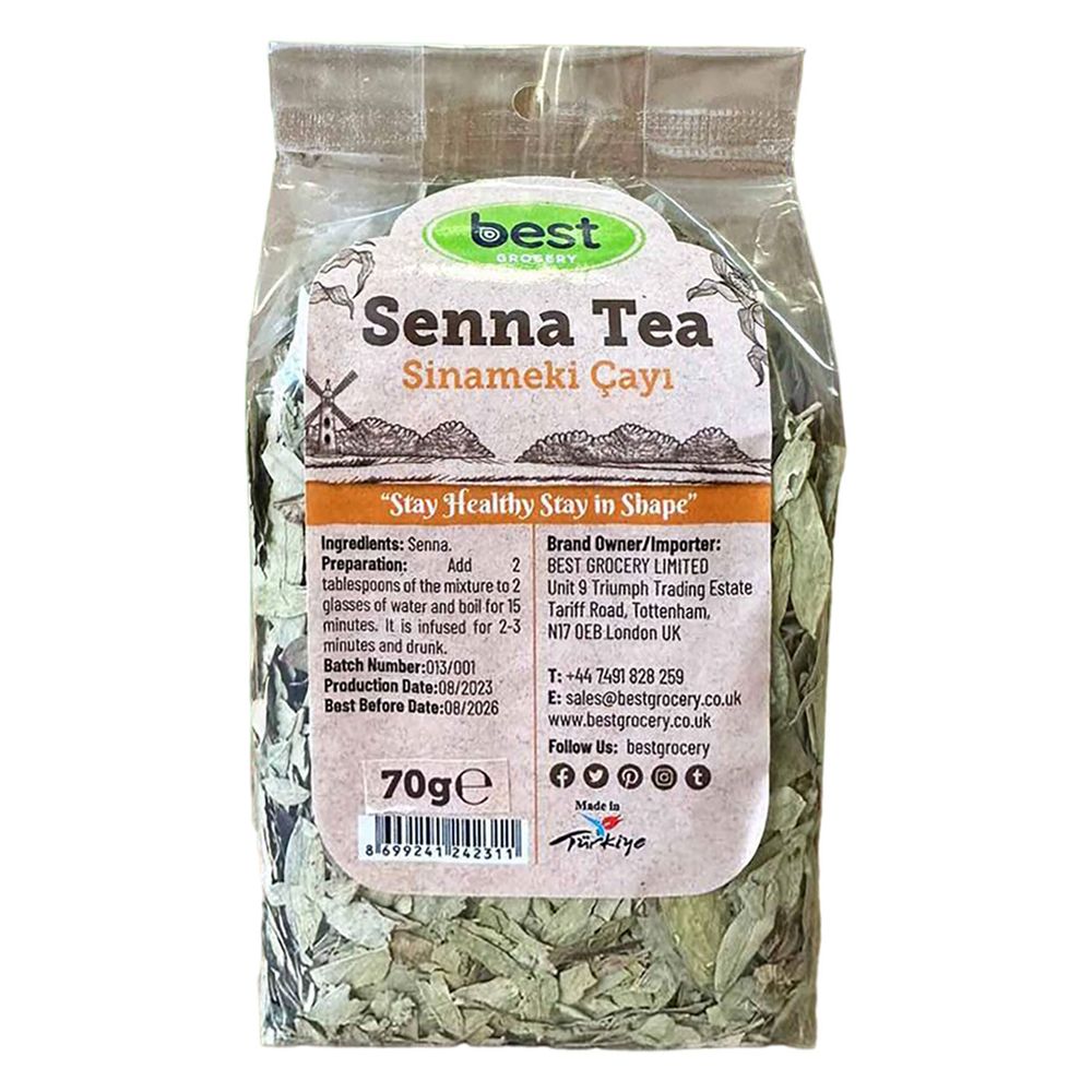 Best Grocery Loose Senna Tea Sinameki Cayi Pack 70g
