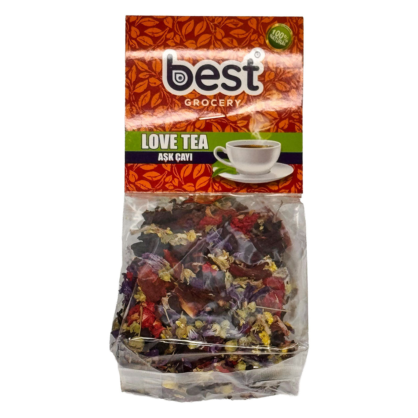Best Grocery Natural Herbal Love Tea Aşk Çayı 40g
