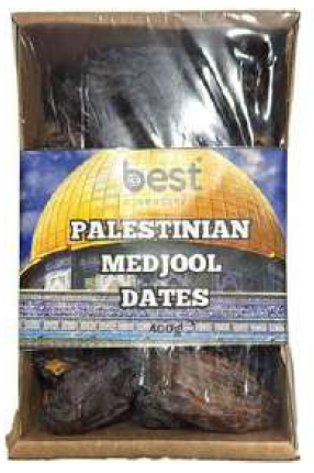 Best Grocery Palestinian Medjool Dates 400g