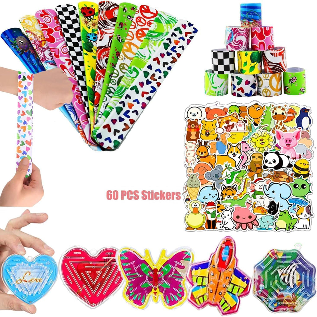 Bestkiy 118 Pcs Party Favors for Kids – Classroom Prizes, Treasure Chest Toys, Pinata Fillers