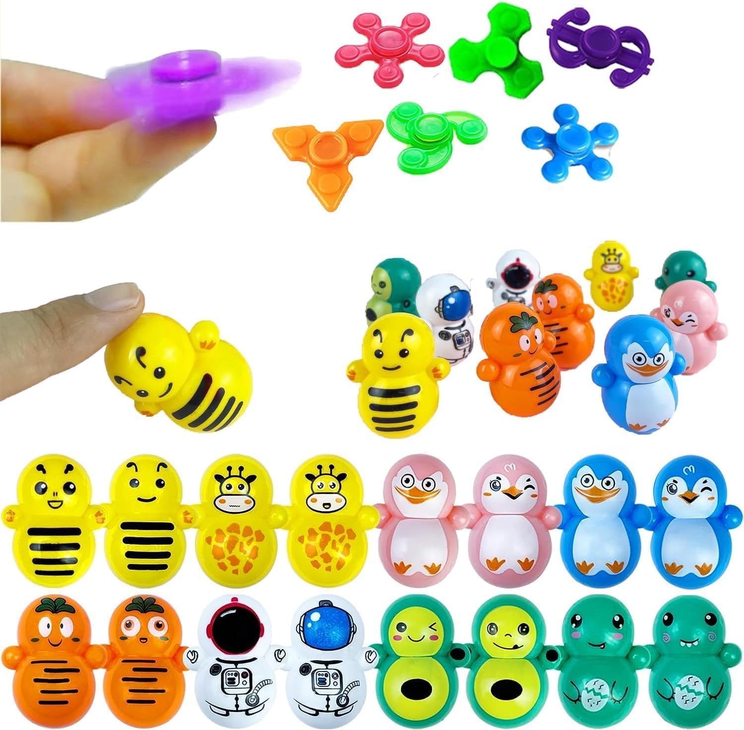 Bestkiy 118 Pcs Party Favors for Kids – Classroom Prizes, Treasure Chest Toys, Pinata Fillers