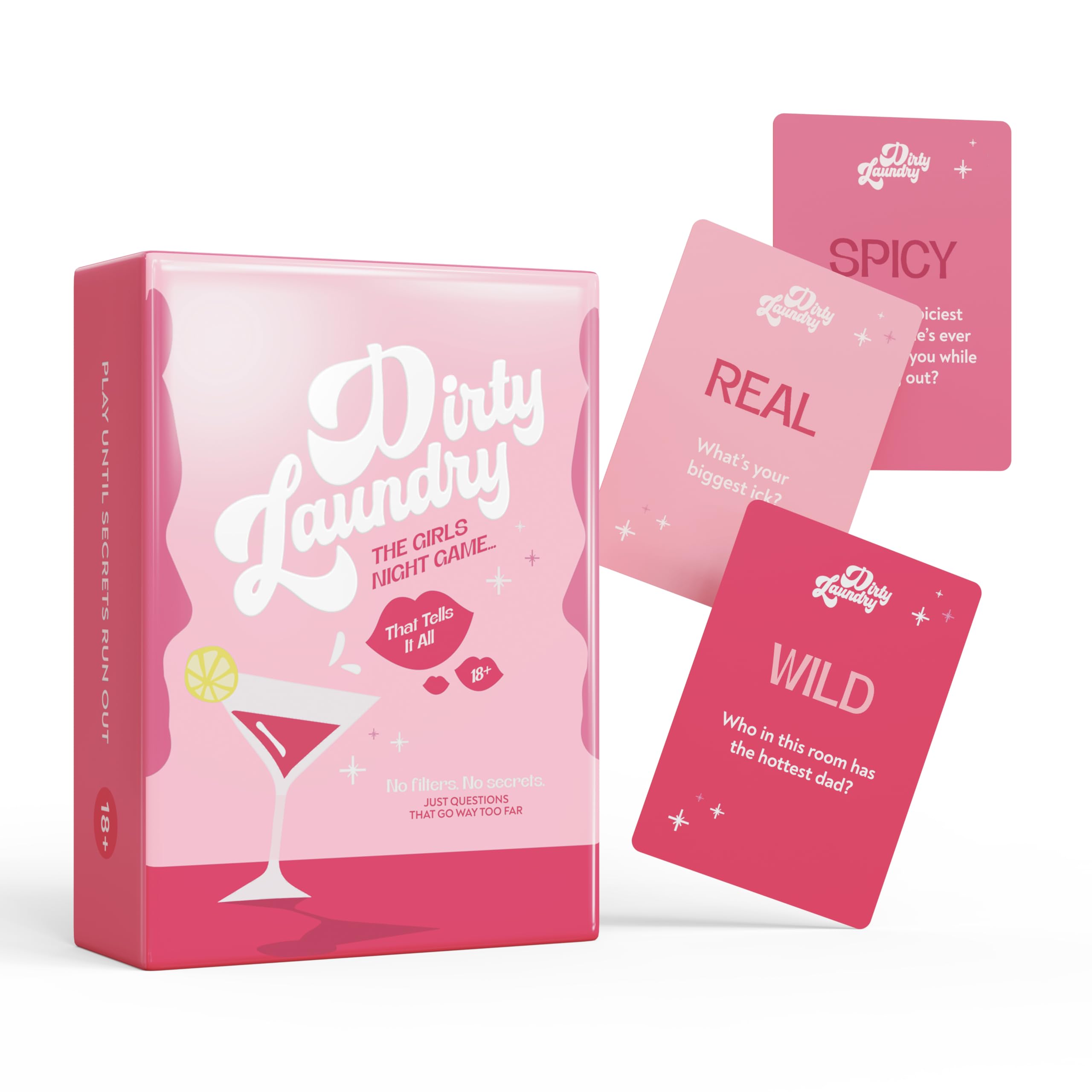 BETTER US Girls Night Party Game for Adults 18+ – 195 Spicy Questions for Bachelorette, Birthday & Ladies Night