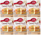 6 x Betty Crocker Velvety Vanilla Cake Mix 425G