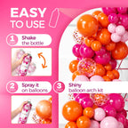Bezente Balloon Shine Spray – 20 oz, Waterproof, Long-Lasting Shine for Party Balloons