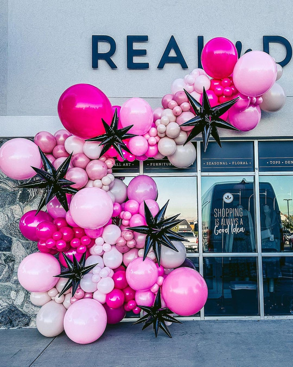 Bezente Pink Balloons Set — 60pc, 12in Latex Party Kit