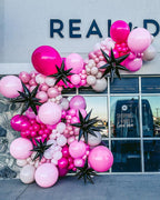 Bezente Pink Balloons Set — 60pc, 12in Latex Party Kit