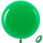 Bezente Green Giant Balloons 36in - 8 Pack Jumbo Green Latex Balloons for Parties