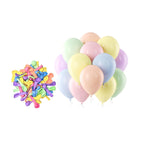Bezente Pastel Balloons – 150 Pack 5-Inch Latex Party Balloons for Birthdays