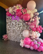 Bezente Pink Balloons Set — 60pc, 12in Latex Party Kit