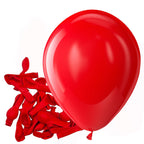 Bezente Red Balloons – 150-Pack 5-inch Matte Latex Helium Balloons