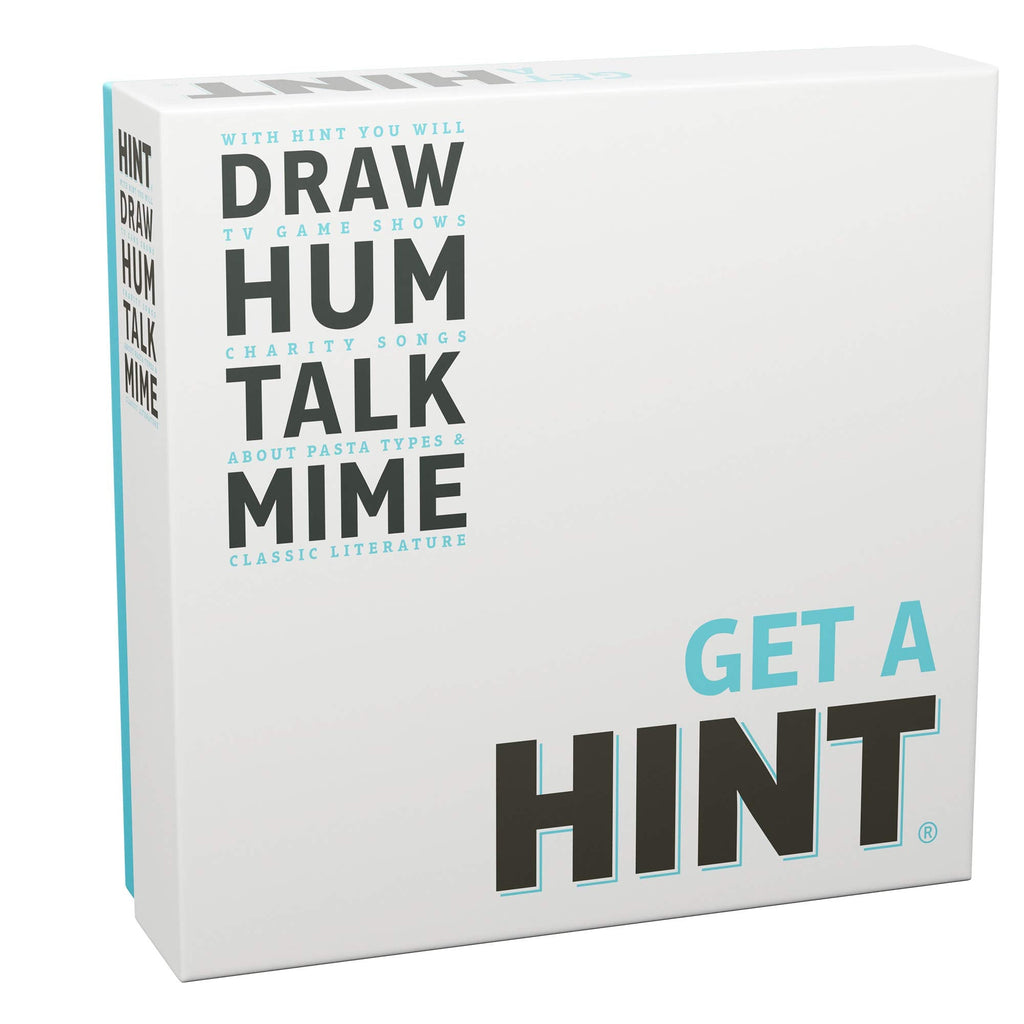 Bezzerwizzer HINT Party Game (US Edition) – Creative Hinting for 4+ Players | 45-Minute Playtime