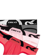 Men's Mesh Sport Briefs with Contoured Pouch & Ventilation