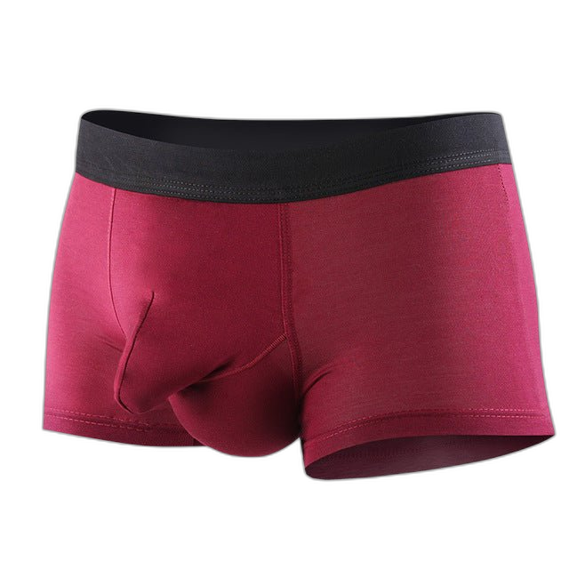 Men's Modal Elephant Separate Pouch Boxer Briefs