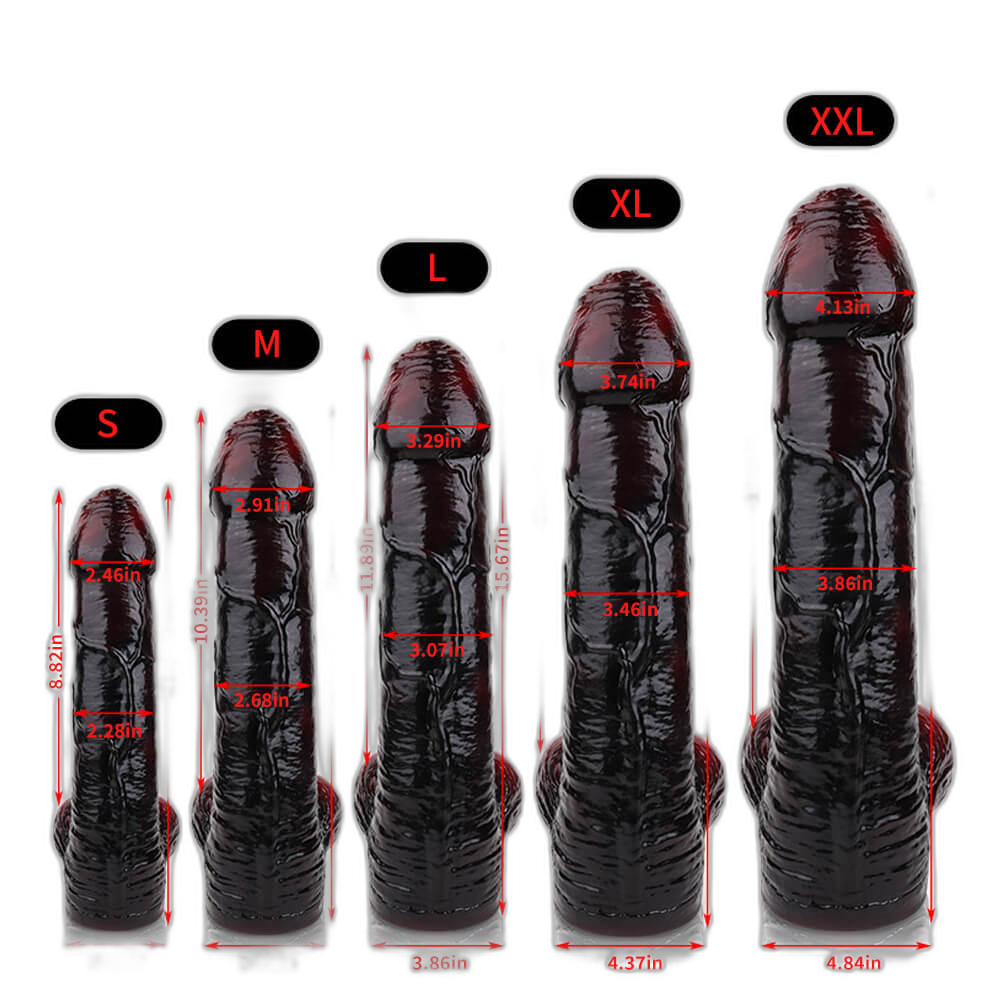 Gladiator - Huge Realistic Dual Density Dildo