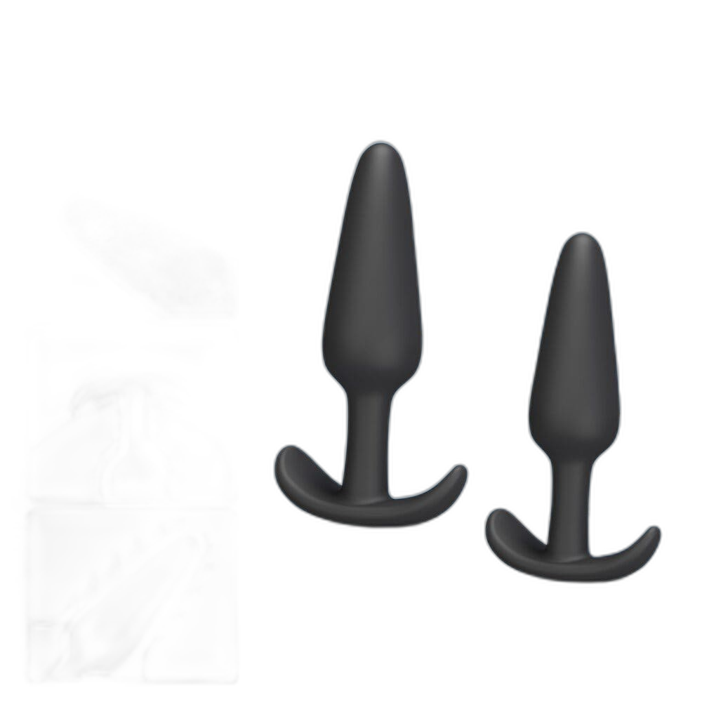 Anchor - Silicone Anal Training Set - Public Butt Plug