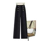 Straight-leg Wide-leg Pants For Autumn And Summer