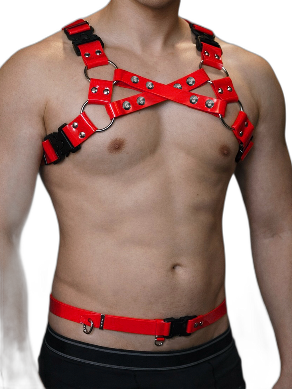 Tactical Silicone X-Shape Chest Harness