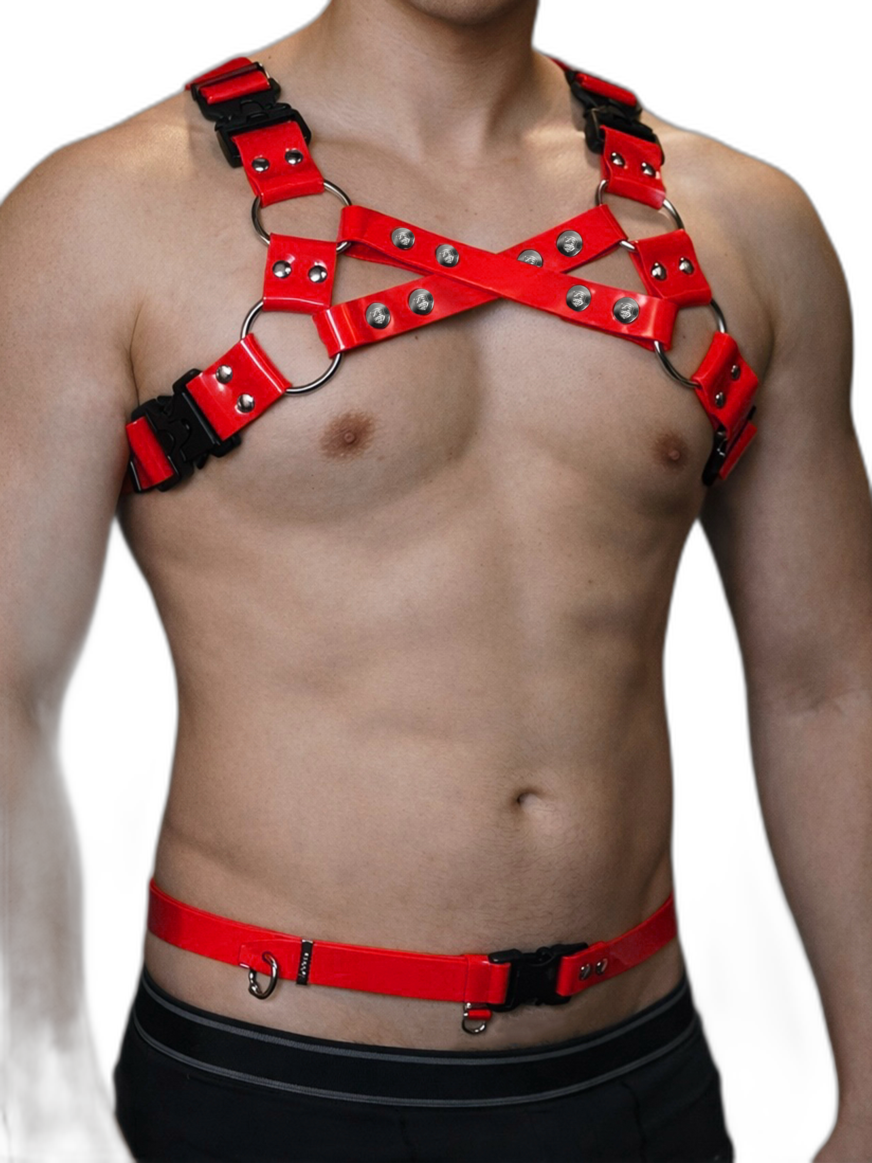 Tactical Silicone X-Shape Chest Harness