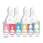 Dr. Brown's Options+ Baby Bottle Teats Level 4 Wide Neck 9+ months Pack of 2