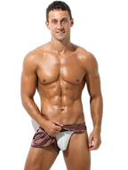 Men's Ruffle Split Antibacterial Lightweight Boxers Briefs