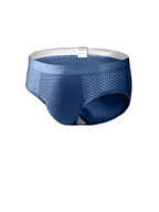 4 Pack Breathable Ice Silk Antibacterial Men's Briefs