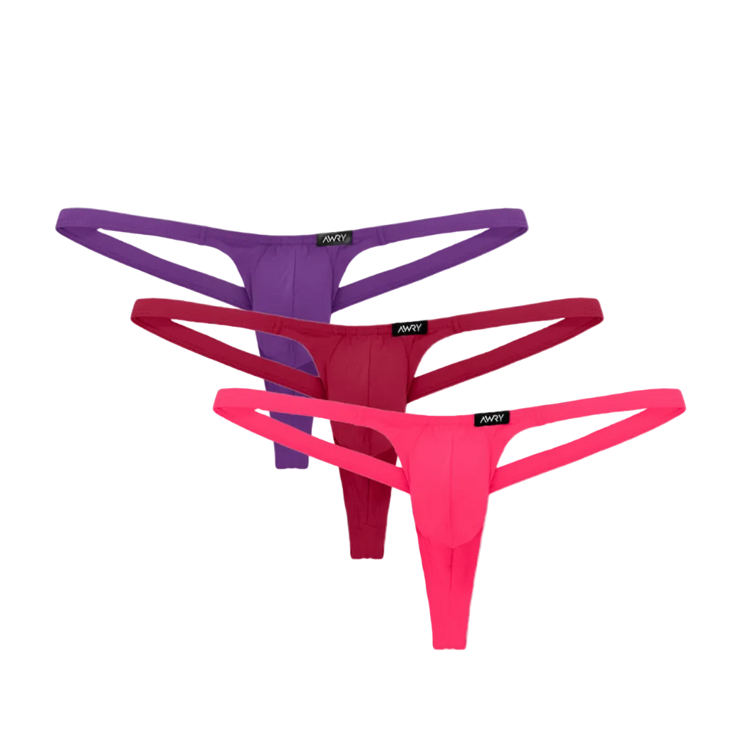 3 Pack PULSE V-String Thong