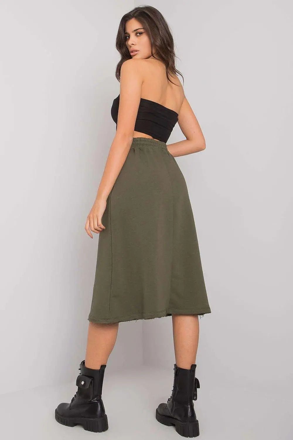 BFG flared cut tracksuit skirt