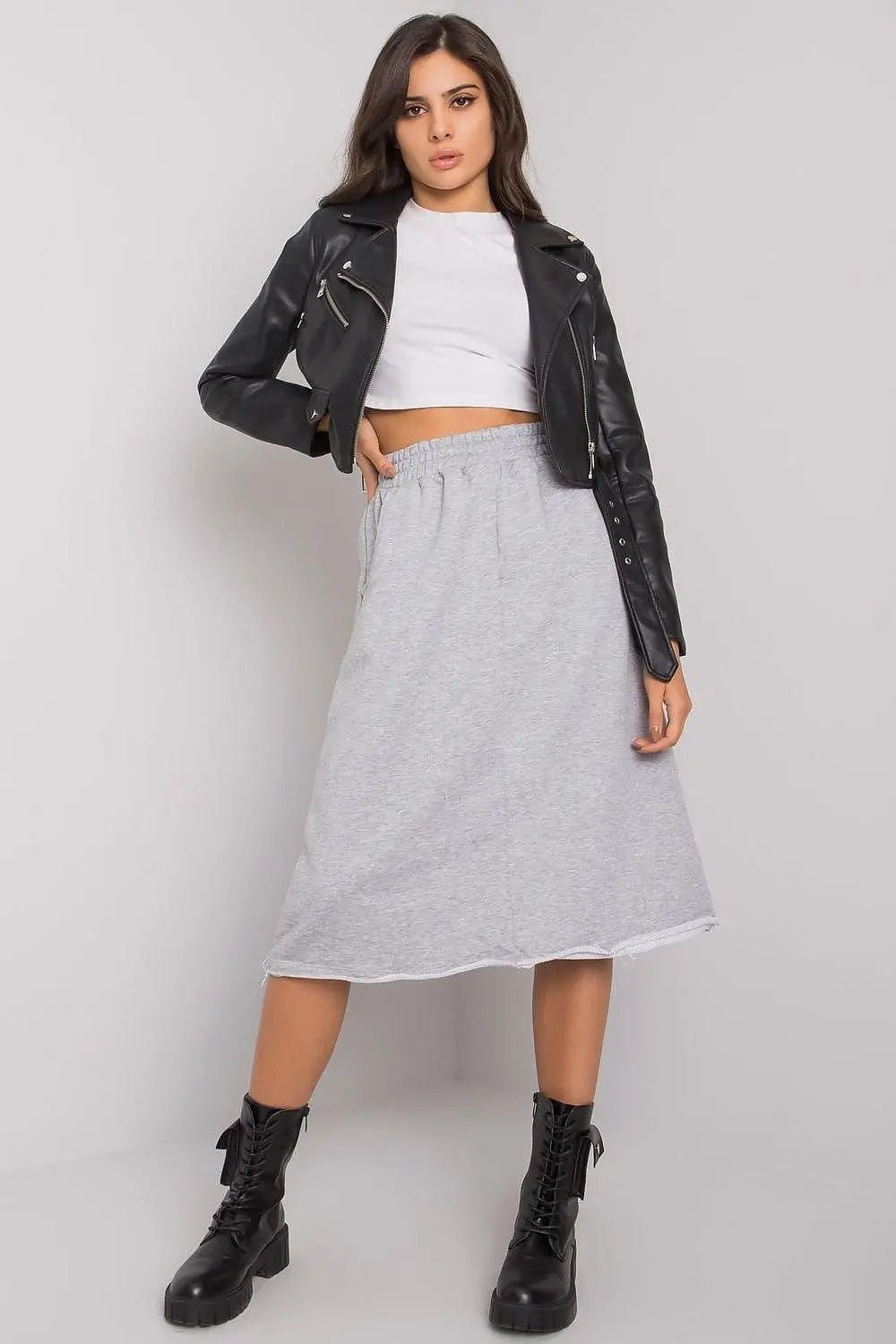BFG flared cut tracksuit skirt