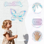 Biapian Iridescent Butterfly Balloons – 6 Pcs Foil Balloons for Weddings & Parties