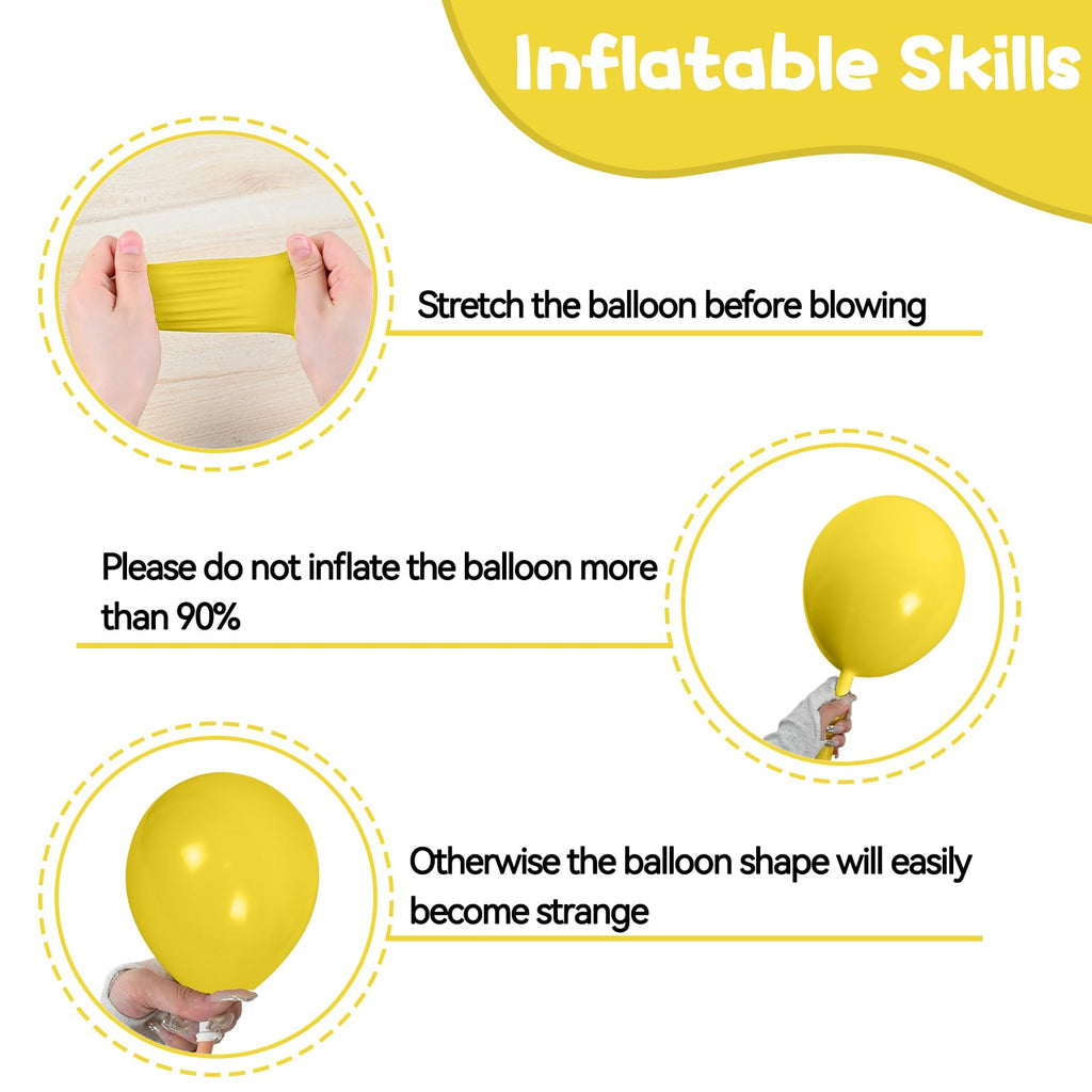 Biapian Tropical Balloons – 12-Inch Multicolor Rainbow Latex Balloons for Parties