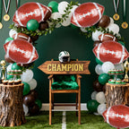 Biapian 26 Inch Football Balloons Set – 6 Large Foil Balloons for Parties
