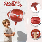 Biapian 26 Inch Football Balloons Set – 6 Large Foil Balloons for Parties