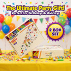 BicMan 2000pcs Bulk Party Favors & Fidget Toys Pack | Classroom Prizes, Party Bags & Gift Giveaways