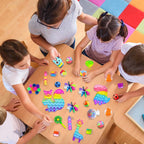BicMan 1000pcs Party Favors & Fidget Toys Pack — Kids Gifts, Classroom Prizes, Pinata Fillers