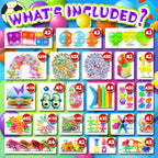 BicMan 1000pcs Party Favors & Fidget Toys Pack — Kids Gifts, Classroom Prizes, Pinata Fillers