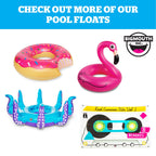 BigMouth Inc Inflatable Swan Drink Holder – Floating Cup Holder for Pool & Hot Tub