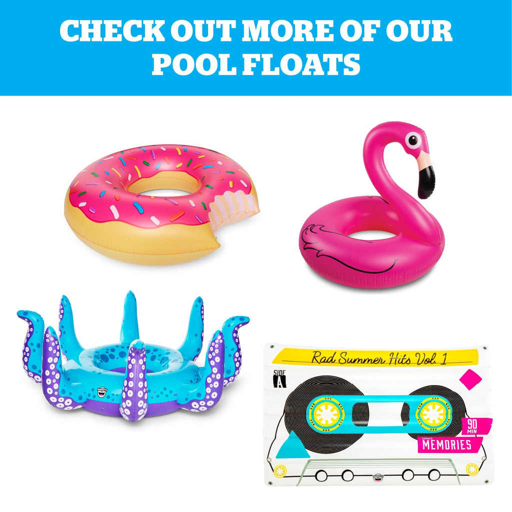 BigMouth Inc Giant Bull Rocker Pool Float – Inflatable Summer Party Water Toy