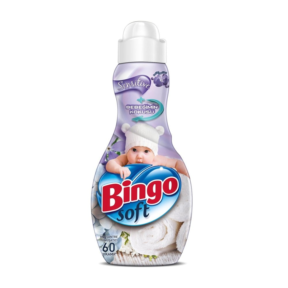 Bingo Soft Concentrated Sensitive Fabric Softener 1440ml